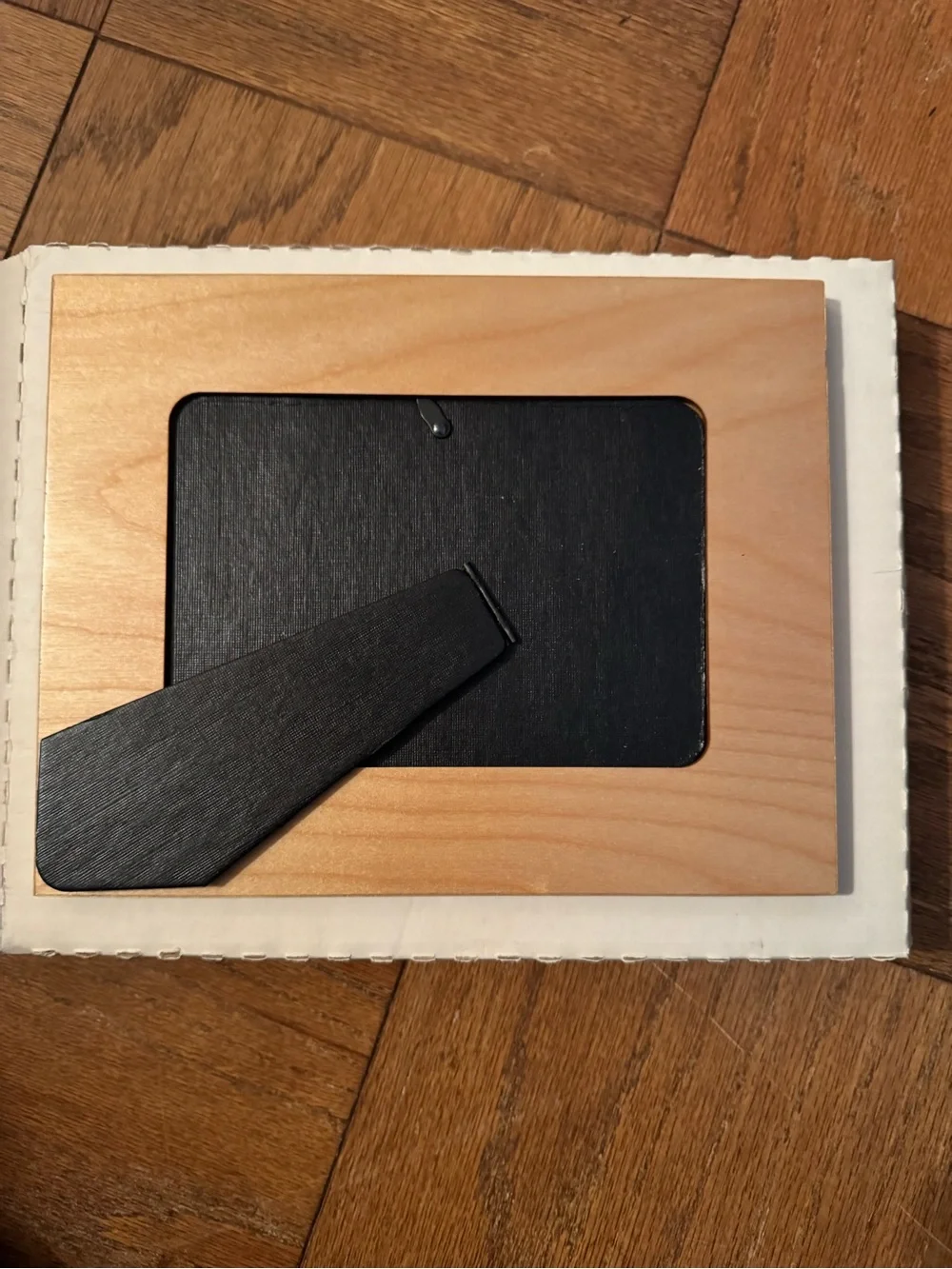 LaserCraft Wooden 'Father/Dad' Photo Frame - Natural Wood